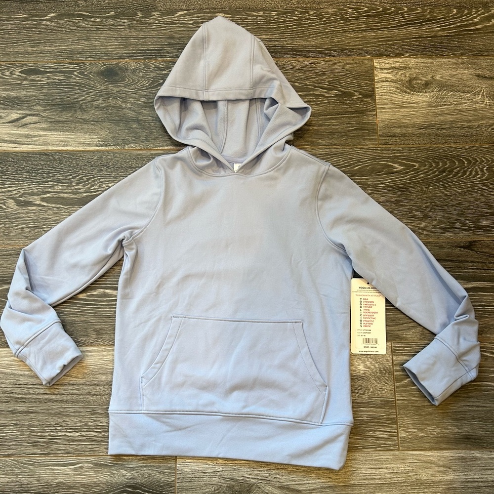 NWT Yogalicious hoodie girls s(7/8)